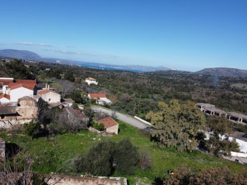 Sellia Chania Einzigartiges Grundstück mit Meerblick zum Verkauf in Sellia Grundstück kaufen